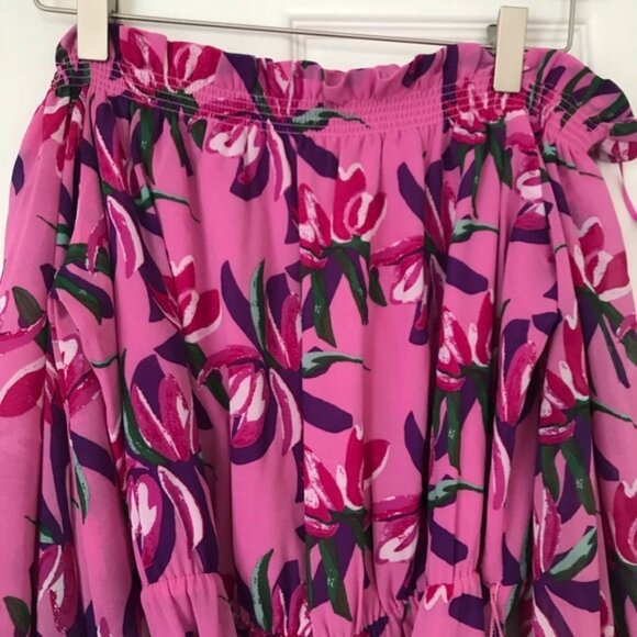 WAYF Cassidy Off the Shoulder Maxi Dress - Picture 9 of 11